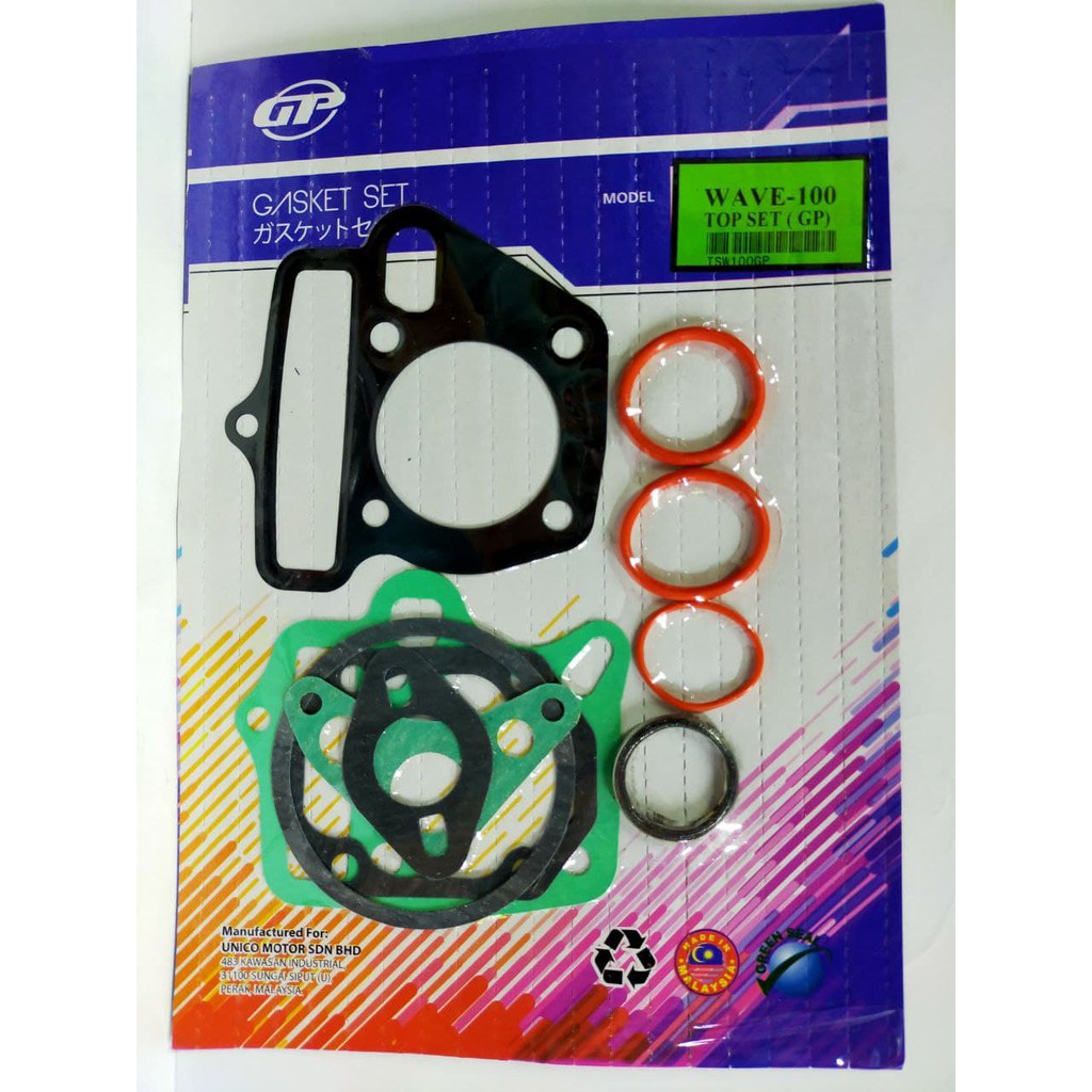 HONDA EX5 DREAM WAVE100 TOP SET GASKET TOP SET GASKET 1SET GP คุณภาพสูง
