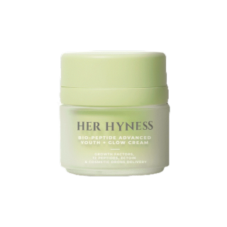 HER HYNESS BIO-PEPTIDE ADVANCED YOUTH + GLOW CREAM 30ML เฮอ ไฮเนส ครีมไบโอเปปไทด์ ลดริ้วรอย บูสต์ผิวโกลว์