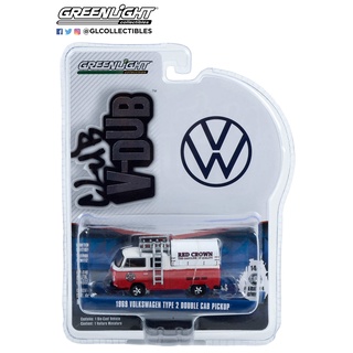 Greenlight 1/64 Club V-Dub Series 14 - 1969 Volkswagen Type 2 Double Cab Pickup 36050