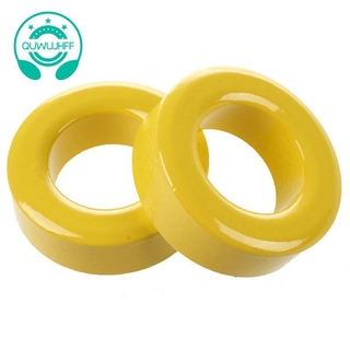 แหวนเหล็กสีเหลืองสีขาว Ferrite Rings Toroid 33มมx19มม X 11มม 2 ชิ้น