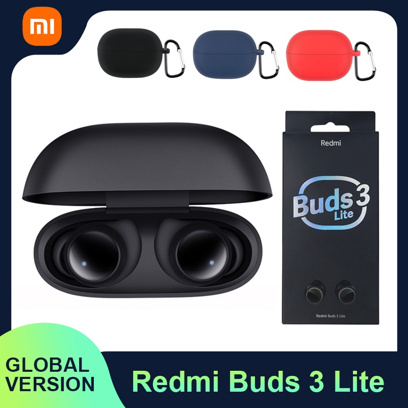 Original Xiaomi Redmi Buds 3 Lite Wireless Earphones Gaming Headset Touch Control with Mic Fone Bluetooth 5.2 Sport Head