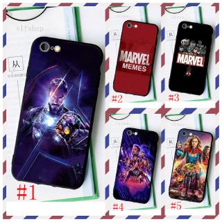 Vivo Y11 Y12 Y15 Y17 Y18 Y19 Y23 Y27 Y3 Y31 Black soft Phone case Avengers Endgame Marvel logo