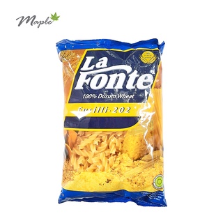 [La Fonte] Fusilli #202 มะกะโรนี เกลียวใหญ่ (แพ็ค 500 กรัม)