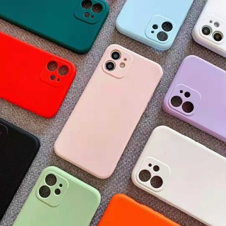 Soft Phone Cover OPPO A54 A52 A55 A53 2020 Pure Color Phone Cover OPPO A73 A74 A92 A93 A94 4G 5G Camera Protection