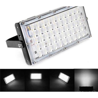 ไฟสปอตไลท์ LED กันน้ำ ขนาด 50W Otoko LED Floodlight 50w ไฟ 50 ดวง พร้อมปลั๊กไฟ พร้อมใช้งานทันที (รุ่นใหม่) แสงสีขาว