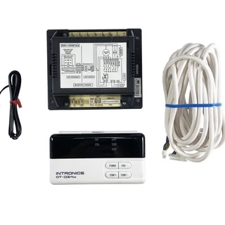 รีโมทคอนโทรล , รูมแอร์ , เทอร์โมรูม ชนิดมีสาย ยี่ห้อ INTRONICS รุ่น DT-03
