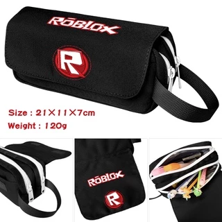 Roblox กล่องดินสอ ผ้าแคนวาส ลายการ์ตูนเกม มีซิป แบบพกพา สําหรับเด็กนักเรียนผู้ชาย และเด็กผู้หญิง
