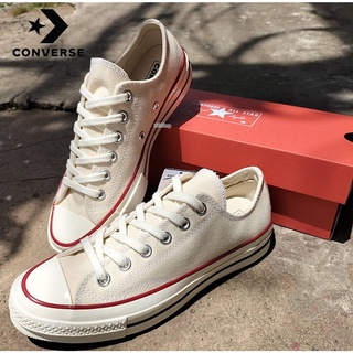 รองเท้าผ้าใบ รองเท้าคอนเวิร์ส CONVERSE รุ่น CHUCK 70 OX รหัส 16-2062CF1CMXX สินค้าลิขสิทธิ์แท้ 100%