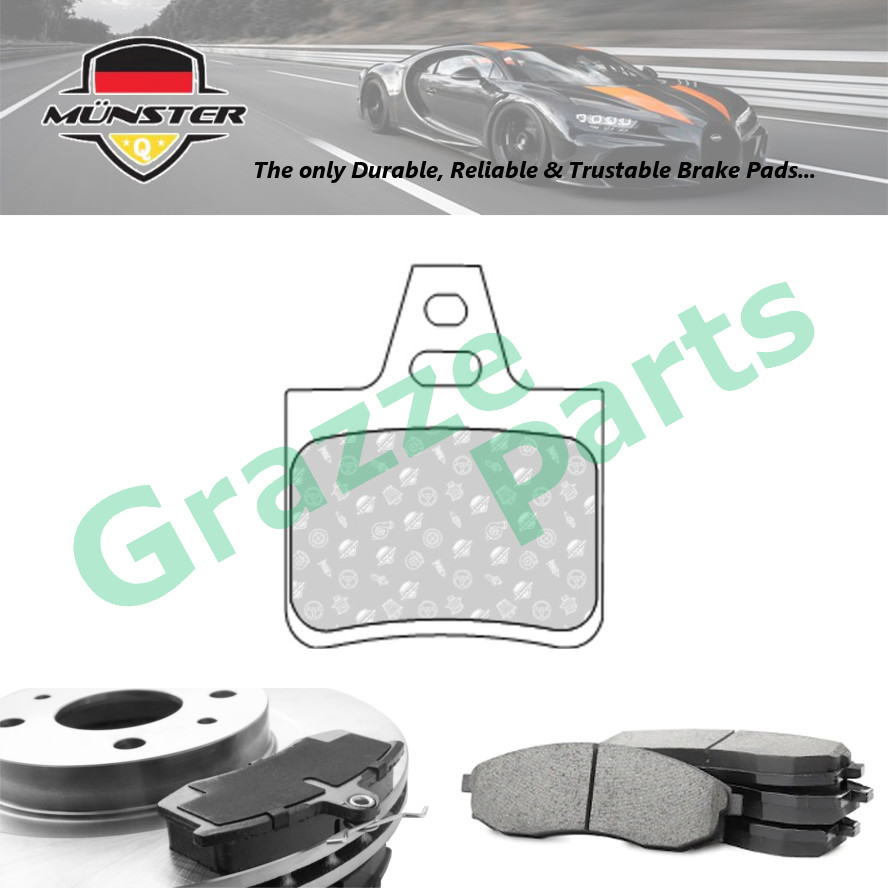 Münster แผ่นดิสก์เบรคด้านหลังสําหรับ Citroen Xantia X1 X2 2.0 1993-2000 RFX (XU10J2C)