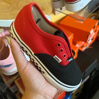 Vans ของแท้ รองเท้าเด็กสีแดง