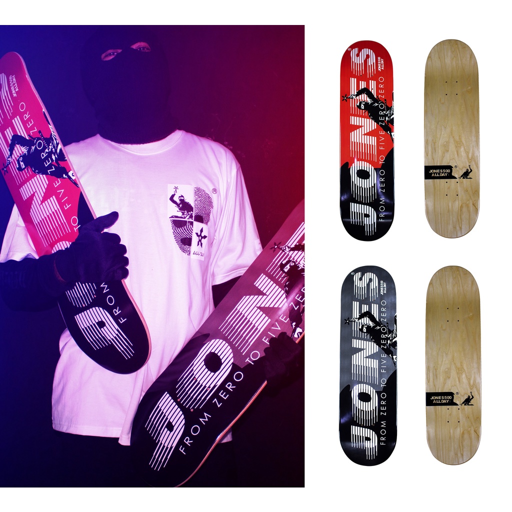 JONE500 Skateboard SHURIKEN /Deck