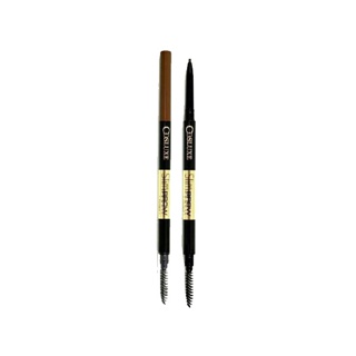 RainbowBeauty999: แท้!! แพคใหม่!! Cosluxe slimbrow pencil ดินสอเขียนคิ้วสลิมหัวเรียวเล็กเพียง 1 mm.