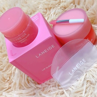 แท้ 💯 LANEIGE Lip Sleeping(Berry)ทรีทเมนต์มาสก์ ลิปมาส์ก ลิปบาล์ม บำรุงริมฝีปากให้นุ่มชุ่มชื้น ไม่แตกแห้ง ปากอวบอิ่ม