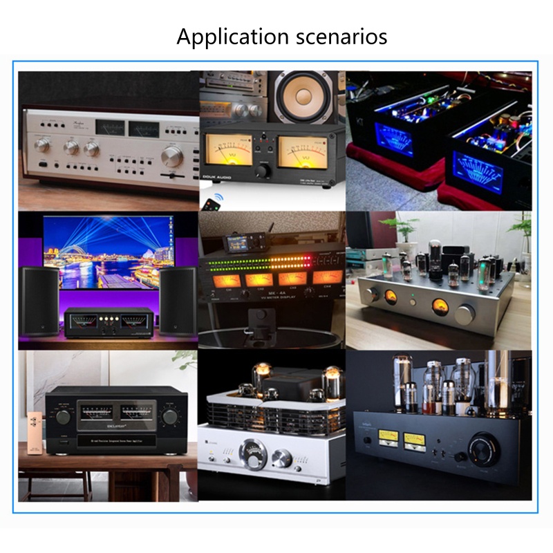R* เครื่องวัด VU ความแม่นยําสูงสําหรับ Home Improvement Recording Studio Home