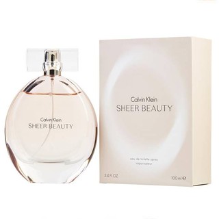 Calvin Klein Sheer Beauty for women EDT (100 ml.) พร้อมกล่อง