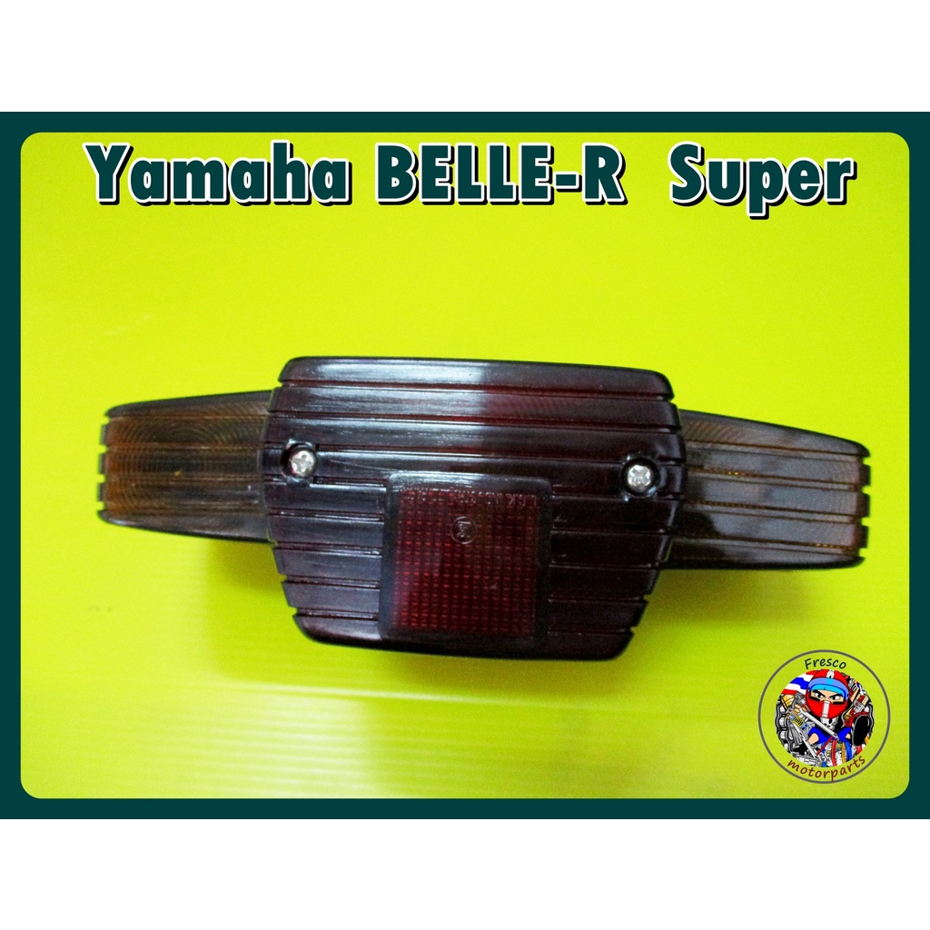 ชุดไฟท้าย+ไฟเลี้ยว   สีเข้ม - Yamaha BELLE-R  Super​ Taillight