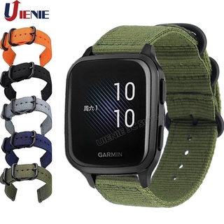 สายนาฬิกาข้อมือไนล่อน 20 มม . สําหรับ Garmin Venu Sq Music / Vivoactive 3 / Vivomove Hr Sport