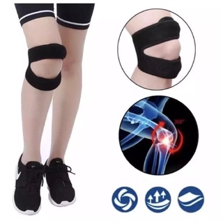 สายรัดเข่า สายพยุงเข่า แบบคาด 2 เส้น Aolike Knee Support รุ่น Ankles-Protector