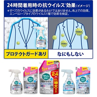 Kao EX Protect Guard สเปรย์ ป้องกันและฆ่าเชื้อไวรัส 99% นาน 24 ชม. สำหรับเสื้อผ้า หมวก ผ้าม่าน พรม นำเข้าจากญี่ปุ่น