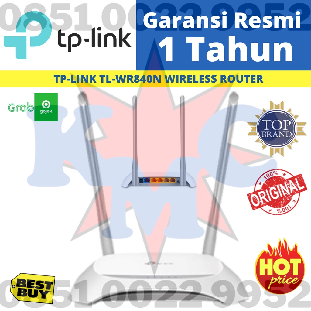 TP-LINK TL-WR840N เราเตอร์ไร้สาย TL WR840N TPLINK WR 840N