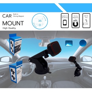 แท่นวางโทรศัพท์ในรถแบบแม่เหล็ก หมุนได้ 360 องศา (CAR MOUNT Built-in Strong Magnet High Quality)