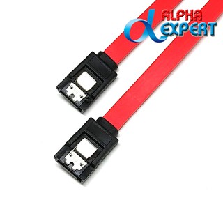 สาย SSD HDD  แบบ SATA 3.0 Cable ยาว 30cm 6GB/s SATA III SATA 3 Cable Flat Data Cord Super Speed for HDD SSD