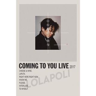 โปสเตอร์อัลบั้ม Coming To You Live - DPR Live