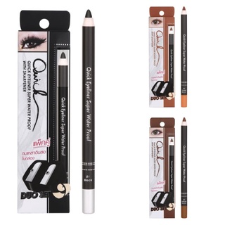 Melinda อายไลเนอร์กันน้ำ Waterproof Eyeliner เนื้อนุ่มเขียนง่ายติดทนนาน