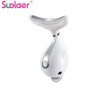 Suolaer Eye Neck Massage Lift Anti Wrinkles Facial Skin Care Tightening