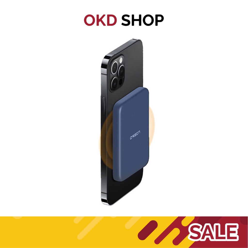 Eloop EW50 MagSafe 4200mAh แบตสำรองไร้สาย Battery Pack PowerBank พาวเวอร์แบงค์ Wireless Charger  Ors