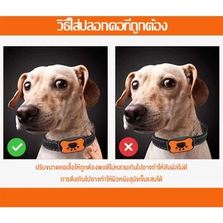 No.99🐶ปลอกคอ สำหรับป้องกันการเห่า แบบชาร์จไฟได้ ความเร็ว 7ระดับ ป้องกันการเห่า USB สําหรับฝึกสุนัข สุนัขขนาดเล็กถึงใหญ่