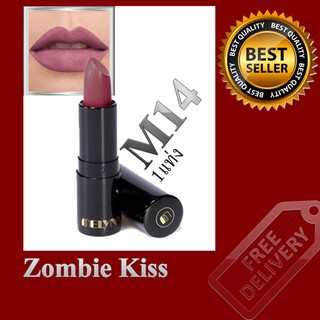 MelynnMELYNN - STUNNING PARTY MATTEVELVET LIPSTICK -M14 ZOMBIE KISS เนื้อแมท ดีและถูก ทาปากติดแน่น