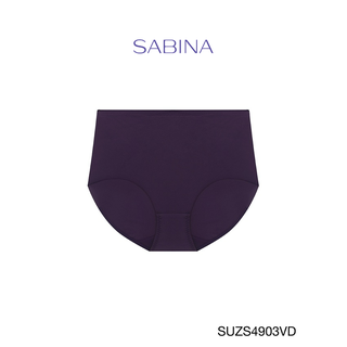 Sabina ซาบีน่า กางเกงชั้นใน (Half) (Jumbo) รุ่น Panty Zone รหัส SUZS4903VD สีม่วงเข้ม