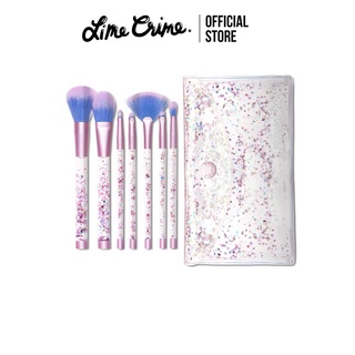 Lime Crime Aquarium Brushes ชุดแปรง 7 ด้าม พร้อมกระเป๋า