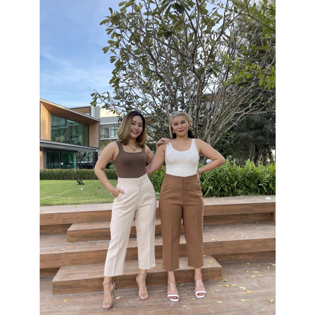 กางเกงขากระบอกเล็ก รุ่น Mollypants03 : Plussizebymolly