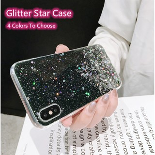 เคสโทรศัพท์เพชรกันกระแทกโปร่งใสเคสโทรศัพท์มือถือพิมพ์ลาย Glitter สําหรับ Samsung Galaxy S22 S21 FE Plus Ultra 5G Note 10 Pro Plus 9 8 Note10 Note9 Note8 glitter soft phone case