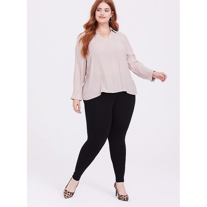 Torrid 35-60 กางเกงเลคกิ้ง สีดำรุ่นดัง กางเกงไซส์ใหญ่ สาวอวบ กางเกงคนอ้วน บิ๊กไซส์