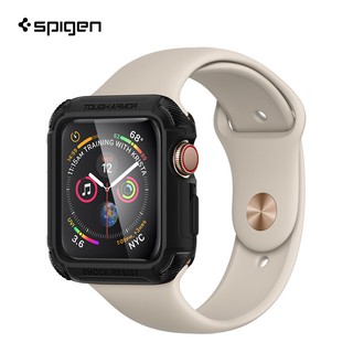 SPIGEN เคสใช้สำหรับ Apple Watch 6/5/4/SE/SE2 (44mm) รุ่น Tough Armor : Black