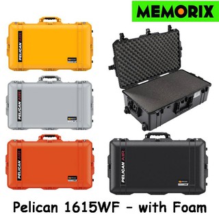 ถูกที่สุด Pelican 1615WF Air carry-on Case with Foam มีล้อลาก กระเป๋ากันน้ำ กันกระแทก ประกันศูนย์ไทย