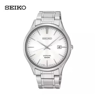 SEIKO นาฬิกาข้อมือผู้ชาย สายสแตนเลส สีเงิน รุ่น SGEG93