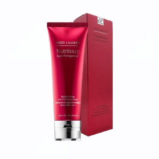 โฟมทำความสะอาดผิวหน้า Estee Lauder Nutritious Super Pomegranate Radiant Energy 2-In-1 Cleansing Foam 125ml.