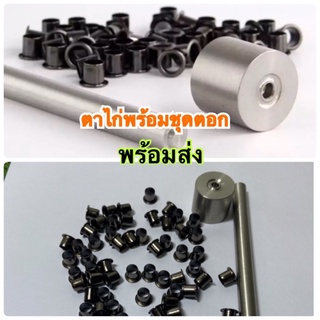 ตาไก่ ตาไก่ทำซองมีตาไก่kydexขนาด 6มม. ยาว7มม.ผิวรมดำ ไม่เป็น…