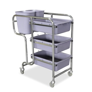 รถเข็นเก็บจาน - DINING COLLECTOR CART MWD016B-GRAY