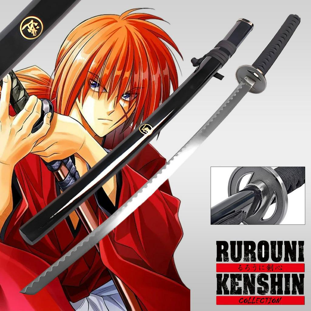 Japanese Sword ดาบ สลับคม Rurouni Kenshin Himura รูโรนิ เคนชิน ฮิมุระ ซามูไรพเนจร ซากาบาโตะ ชินูจิ S