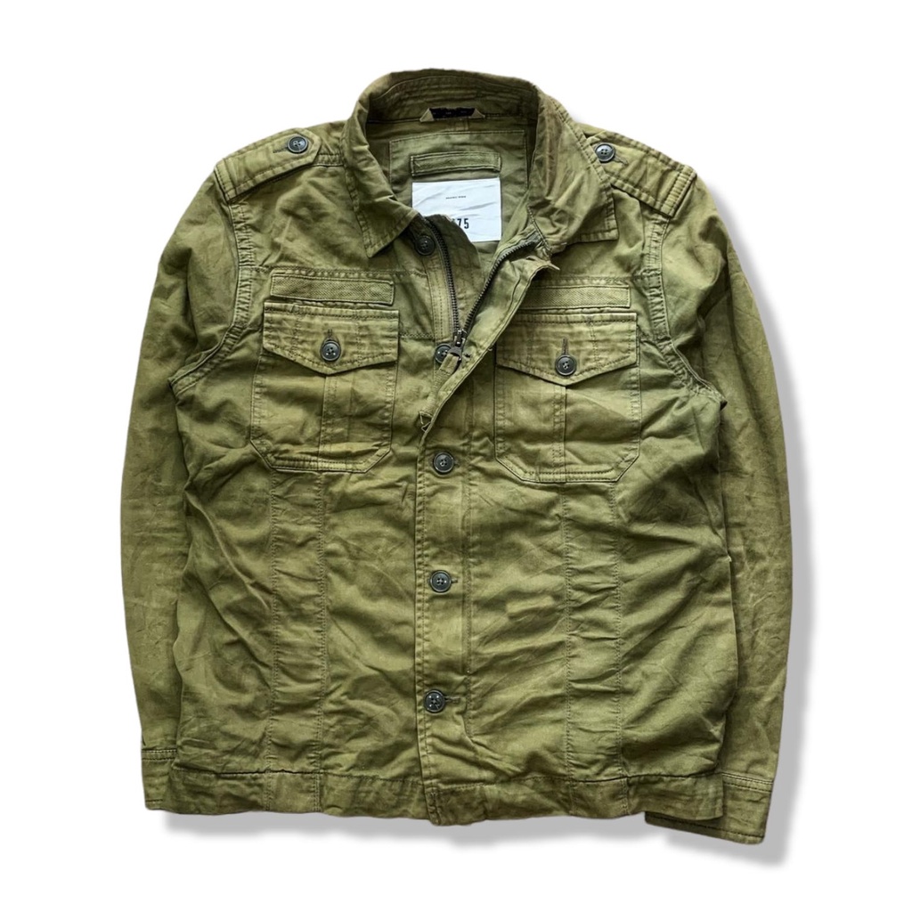 ZARA MAN Military Jacket รอบอก 44”