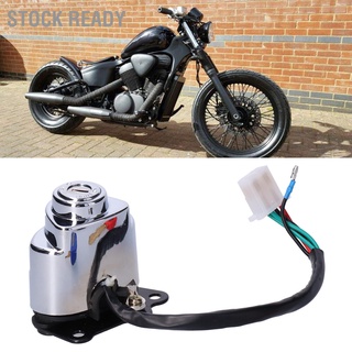 [คลังสินค้าใส]สวิทช์ล็อครถจักรยานยนต์พร้อมกุญแจ 3 สีสําหรับ Honda Shadow Vt600 Vt400 Vt750 Steed Vlx 400