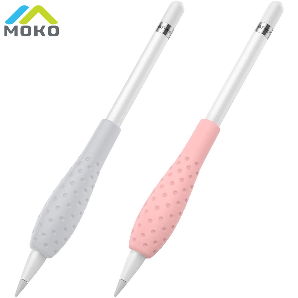 Moko [2 แพ็ค] เคสซิลิโคนป้องกันรอยสําหรับ Apple Pencil 1st / 2nd Generation