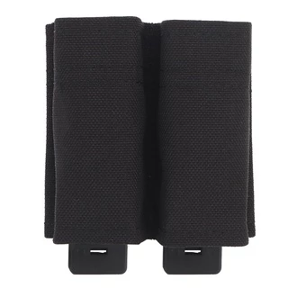 Idogear กระเป๋านิตยสารยุทธวิธี แบบคู่ 9 มม. พร้อมช่องใส่แข็ง MG-F-04