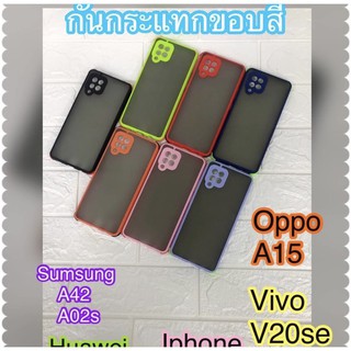 เคสOppoA15 เคสกันกระแทกการ์ตูน Oppo A15 vivV20pro v20se Samsung A42 A12 A02s Redmi 9c พร้อมส่ง