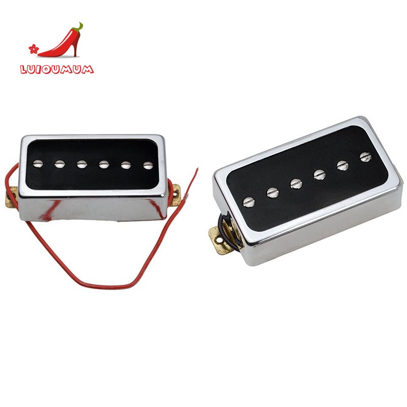 P90 กีตาร์ไฟฟ้า Humbucker ขนาด Single Coil Pickup อะไหล่กีตาร์และอุปกรณ์เสริม-คอ